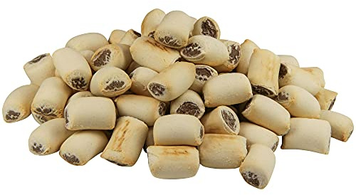 Schecker Hundekekse - Häppchen mit Wildfüllung - Hundesnack - Hundeleckerli mit Wild - Hundekekse 2 x 500 g