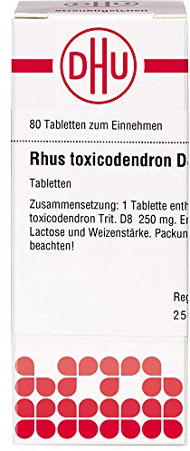 RHUS TOXICODENDRON D 8 Tabletten 80 St