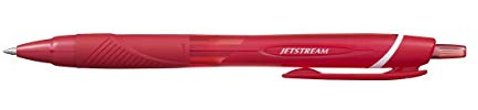 uni-ball JETSTREAM SXN-150-07 RETRACTABLE ROLLERBALL PEN [Pack of 3] Red Barrel with Red Ink