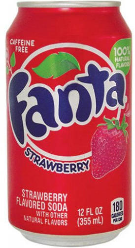 Fanta Strawberry 12 OZ (355ml) - 24 Cans inkl. 6,00 Euro DPG-PFAND
