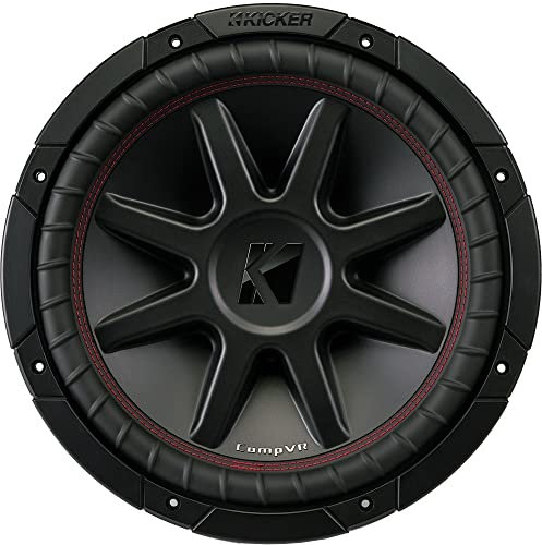 KICKER 43CVR122 Comp-VR - Altavoz (12 Pulgadas), Color Negro