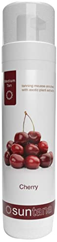 Suntana Spray tan Spray Tan Cherry 10% Fragranced Self Tan Mousse, Medium by Suntana Spray tan