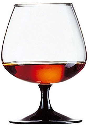 Arcoroc Lot de 6 verres à pied 41 cl pour dégustation Cognac/Brandy modèle Degustation