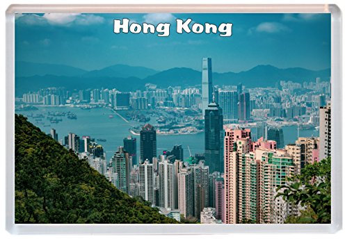 Hong Kong - Jumbo Fridge Magnet BBSM485