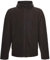 Regatta Kids Professional Kids Brigade II Quick Drying Full Zip Fleece, Lightweight Warm Layer with Good Wicking & Two Pockets - Perfect for Walking, Hiking & Camping Black