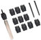 Fenteer Foret à Dépointer Foret Rotatoire Accessoire de Soudage - 13pcs