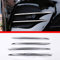 YIWANG ABS Chrom Auto Lufteinlass Gitter Streifen Trim 4 Stück für Benz GLC Klasse X253 2017–2019 Zubehör