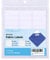 Wisdompro 111 Pcs No Iron Fabric Labels for Clothes, Writable Stick on Name Labels Stickers for Clothes, Self Adhesive Clothing Name Tags for School, Day Care, Nursery, Care Homes - Blank White