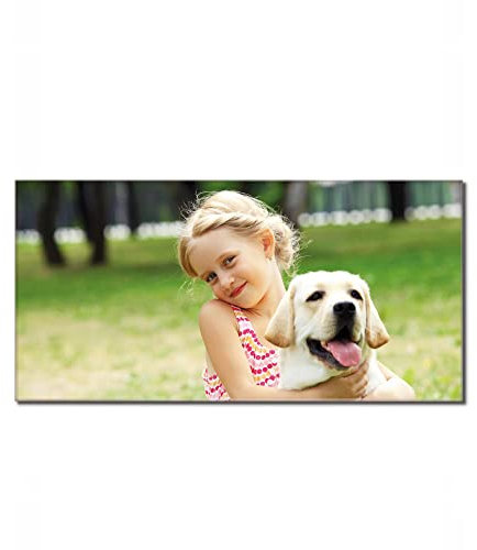 banjado Glas Magnettafel (120 x 60cm) - Magnetwand Glas - Magnetpinnwand als Memoboard - Pinnwand Magnettafel Küche, Büro, Kinderzimmer - Wunschmotiv