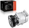 Frankberg Compressore dell'aria condizionata con frizione Benzina Compatibile con M.e.g.a.n.e I BA0/1 1.4L 1.6L KA0/1 DA0/1 EA0/1 M.e.g.a.n.e Scenic Scénic I MPV 7701499859, olio preconfezionato