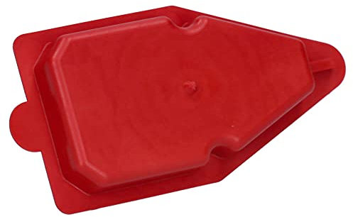 Voxura Abdeckung Signal-Schutz-Deckel für Wandleuchten Anschlussdose Abzweigdose Unterputz 65x35x30mm Rot 50 Stück