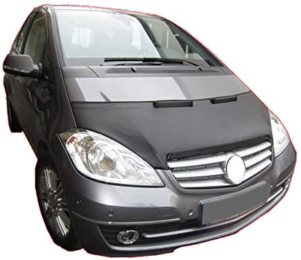 AB-00902 Copri Cofano Protezione Compatibile con MB Mercedes-Benz Classe A W169 2004-2012 Auto Car Bonnet Bra Tuning