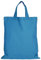 TEXXILLA Apothekertasche - OEKO-TEX 100 zertifiziert | mit Zwei kurzen Henkeln | 22x26cm | Jutebeutel | Einkaufstasche | unbedruckt, Farbe:hellblau