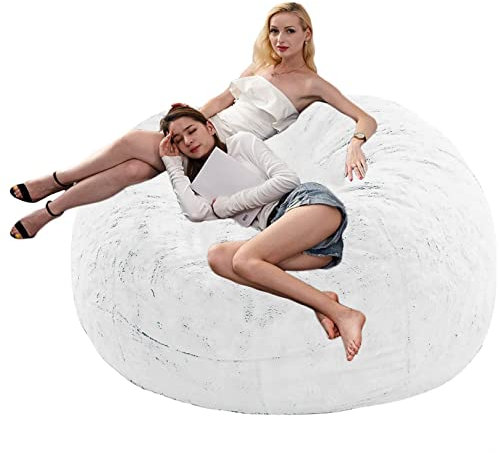 Sitzsack mit Stoffbezug, ultraweich, waschbar, Sitzsackmöbel (Füllung Nicht im Lieferumfang enthalten)