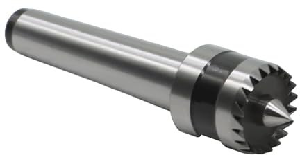 Nakkaa Spur Wood Lathe Drive CenterWoodworking MT2 with 1-Inch Crown Spur Wood Lathe Drive Center