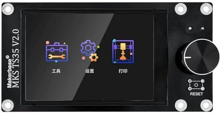HANLEES MKS TS35 V2.0 LCD Display Panel mit Knopf Farbe UI 3,5 Zoll Für 3D Drucker Für MKS Robin Nano Serie MKS Gen_L Serie Board (MKS TS35 V2.0)