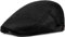 Malaxlx Herren Schwarz Schiebermütze Schirmmütze Barett Cap Zeitungsjunge Caps Gatsby Baskenmützen Newsboy Flat Cap Mesh Sommermütze