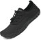 SAGUARO Herren Barfuss Wasserschuhe Damen Schnell Trocknend Aquaschuhe Breathable Schwimmschuhe Badeschuhe Schwarz Gr.43