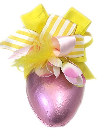 Krönner Schokoladen Präsent-Ei mit Pralinen gefüllt 400 g – Handgefertigte Schoko-Eier aus feinster Schokolade – Gefüllt mit edlen Pralinen – Perfektes Ostern Schoko Geschenk