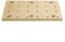EXTRWORY CNC MDF Spoilboard, panneau de fibres à densité moyenne hybride, 300 x 180 x 12 mm, panneau de densité CNC MDF pour machine de routeur CNC 3018