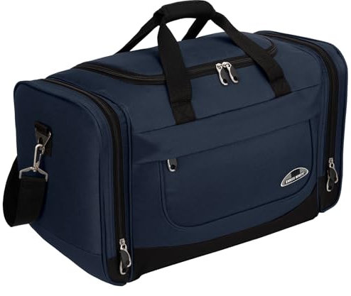 Sporttasche, Reisetasche und Fitnesstasche für Damen und Herren- Tainingstasche, Gym Bag (Navy)