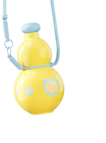 Bouteille d'eau portable de 880 ml en forme de gourde pour l'hydratation pendant les activités de plein air (jaune)