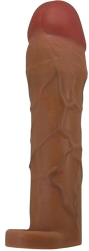 Pretty Love Men's Hani - Penis Enlargement Penis Ring Brown 18 cm