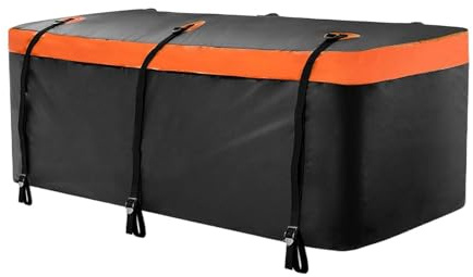 dewdat Gepäcktasche - 550 Liter wasserdichte, Strapazierfähige Und Faltbare Transportbox | Anhängerkupplungs-Ladetasche - Geeignet Für Auto, LKW, Anhänger, Körbe, Gepäck, Straße Und Outdoor
