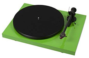Pro-Ject Debut Carbon (DC) Plattenspieler mit Ortofon 2M Red, Grün
