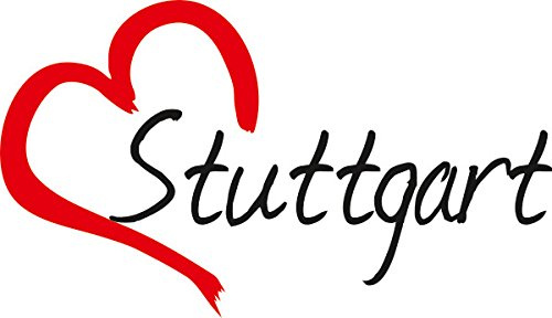 Werbetechnik Sotirios Papoutsis Auto Aufkleber Stuttgart Stadt Deutschland ca.9x16cm konturgeschnitten