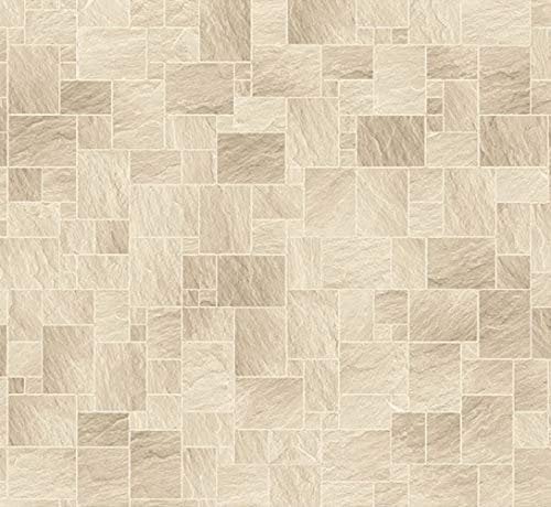 Melody Jane Dolls House Light Stone Floor Tiles Miniature 1:12 Flooring Gloss Card Sheet