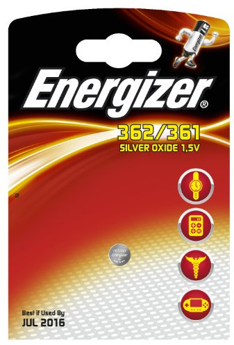Energizer Uhren-Knopfzelle 362