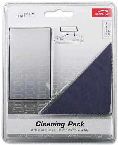 Speedlink Schutzfolie für die PSP Lite/Playstation Portable Slim (Mikrofasertuch beiliegend)