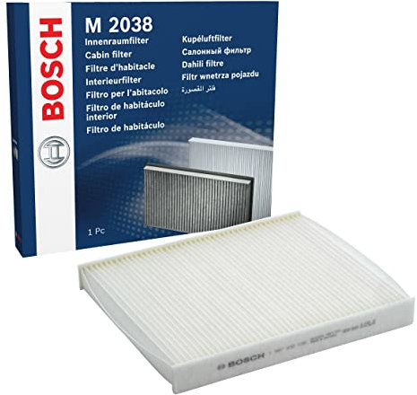 Bosch M2038 Standard Innenraumfilter - filtert Pollen und Staub - Ersatzfilter für bessere Luftqualität im Fahrzeuginnenraum