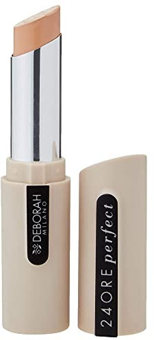 Deborah Correttore 24ORE Perfect N.06 Green, Lunga Tenuta, copre Occhiaie e Piccole Imperfezioni Cutanee, dona un Effetto Opaco Naturale