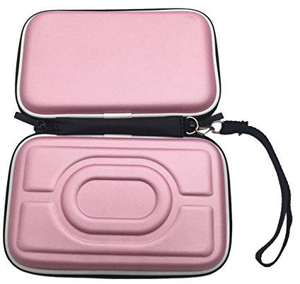 Hartschalen-Schutzhülle für Gameboy Advance GBA Gameboy Color GBC (EVA, mit Handschlaufe) Pink