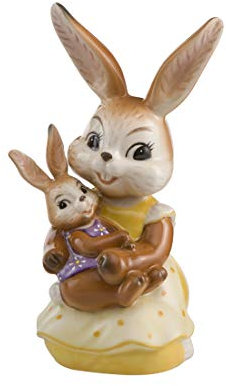 Goebel Osterhase Kuscheln mit Mama Ostern Deko