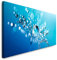 Paul Sinus Art GmbH Wassertropfen an Pflanzen 120x 50cm Panorama Leinwand Bild XXL Format Wandbilder Wohnzimmer Wohnung Deko Kunstdrucke