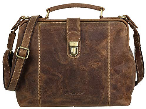 Greenburry Vintage Handtasche Leder 32 cm