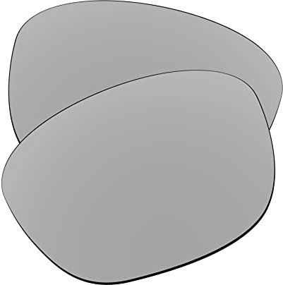 EZReplace Lentes de repuesto para gafas de sol Oakley Garage Rock OO9175 (lentes polarizadas), se adapta al marco Oakley Garage Rock (metal plateado)
