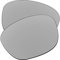 EZReplace Lentes de repuesto para gafas de sol Oakley Garage Rock OO9175 (lentes polarizadas), se adapta al marco Oakley Garage Rock (metal plateado)