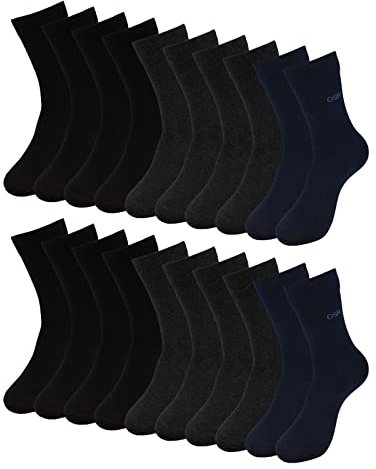 ONE STRANGE ROCK Herren Business Socken 10 Paar, Größe:43-46, Artikel:-899 black / anthracite / navy