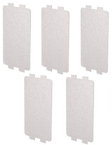 Microwave Oven Mica Plate, Microwave Oven Mica Sheet, Microwave Waveguide Cover Mica, 5PCS Microwave Oven Mica Plate Sheet Replacement Repairing Accessory for Kitchen