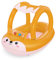 BESTWAY Piscina Hinchable Infantil Friendly Fox 94x66 cm Naranja
