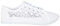 Womens Canvas Shoes Trainers Casual Plimsolls LACE UP Flat Embroidered Pumps Size UK 3-7 (EU 36-40) (White, FootwearWomen, Medium, Numeric_5)