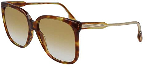 Victoria Victoria Beckham Unisex Vb610s 43232 Sonnenbrille, 222 Blonde Havana, 59