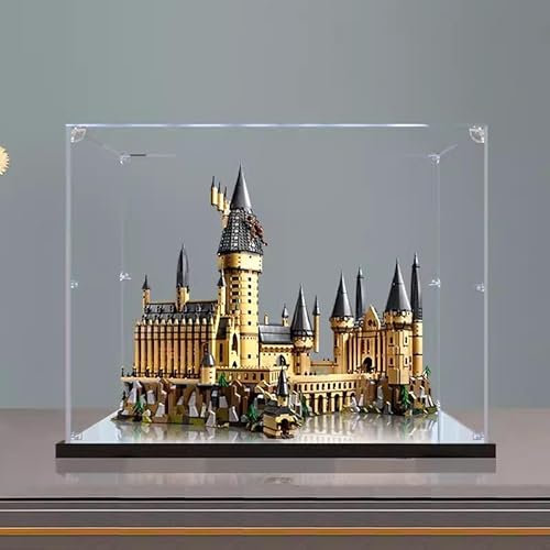 Transparente Acryl-Vitrine für Lego 71043 Schloss Hogwarts, staubdichte Vitrine kompatibel mit Lego 71043 (Lego-Modell Nicht im Lieferumfang enthalten) B,2MM