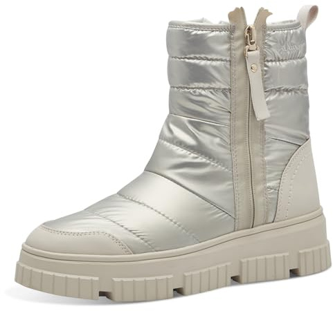 s.Oliver Damen Winterstiefel ohne Absatz Gefüttert Vegan