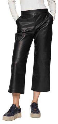 s.Oliver Culotte aus Lederimitat mit Nahtdetails