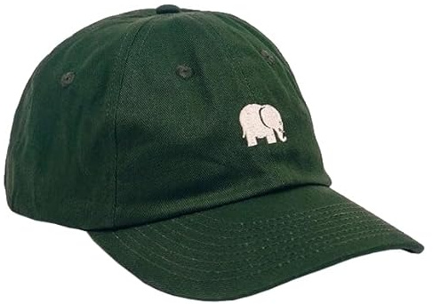 Trendsplant Cap Logo Dad Cap Kombu Green Green
